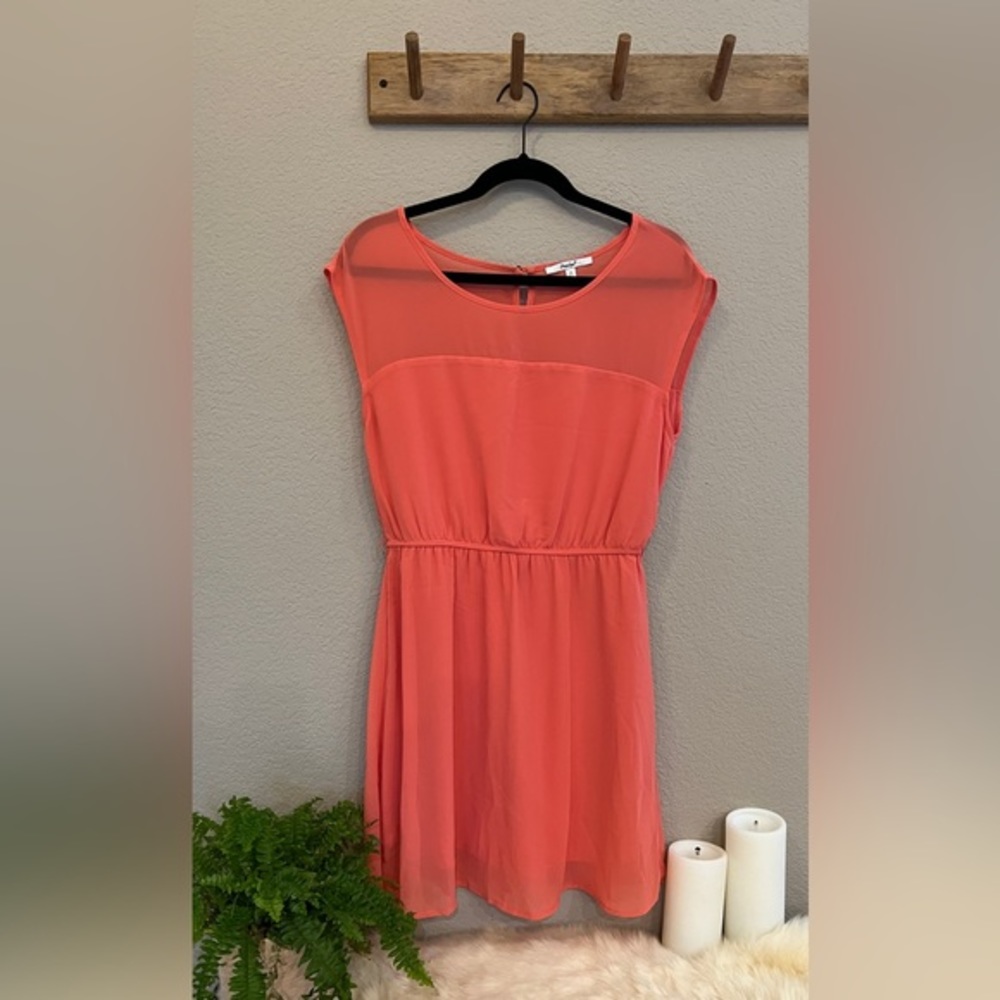 Papaya Pink Dress